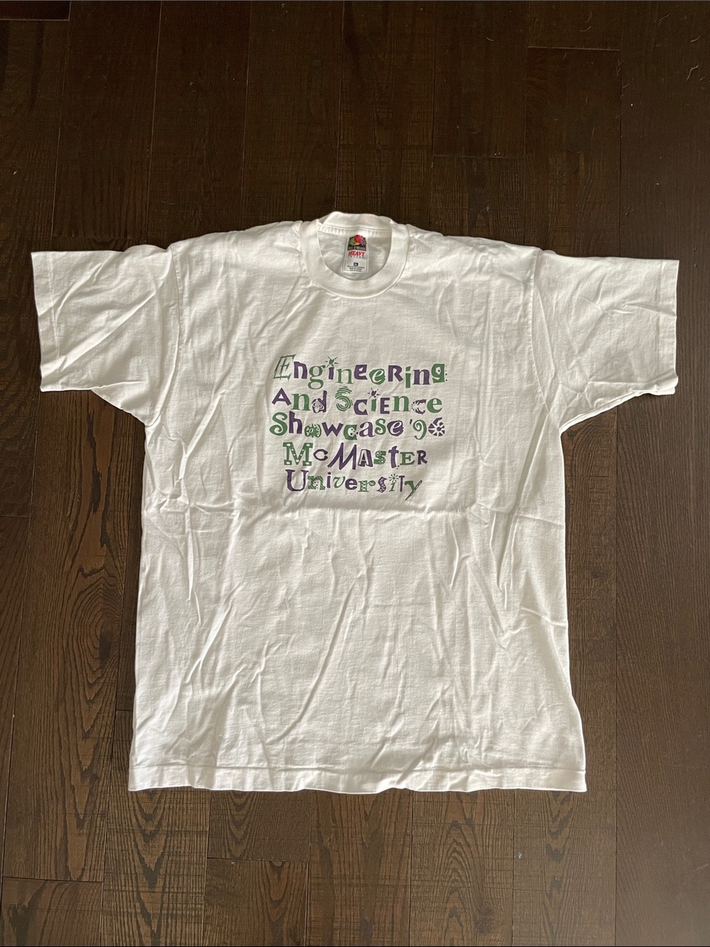 Vintage McMaster university engineering t shirt